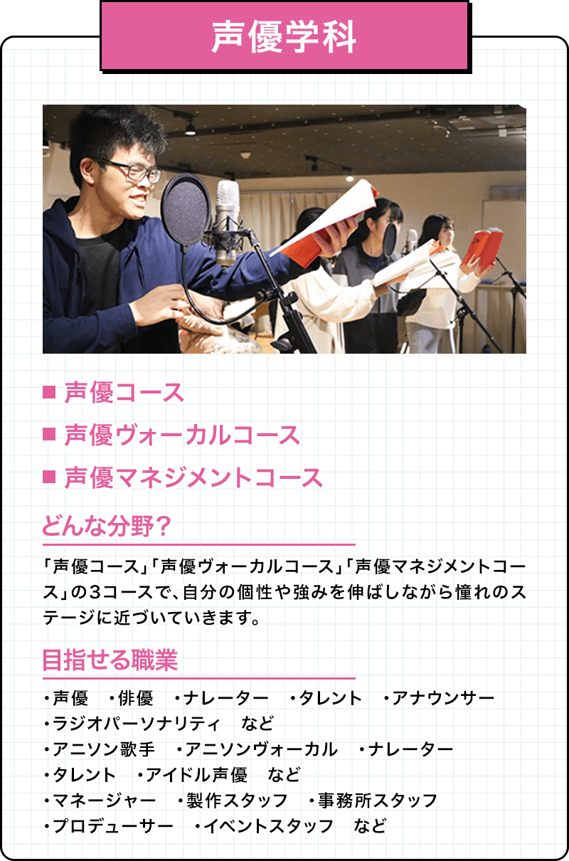 声優学科